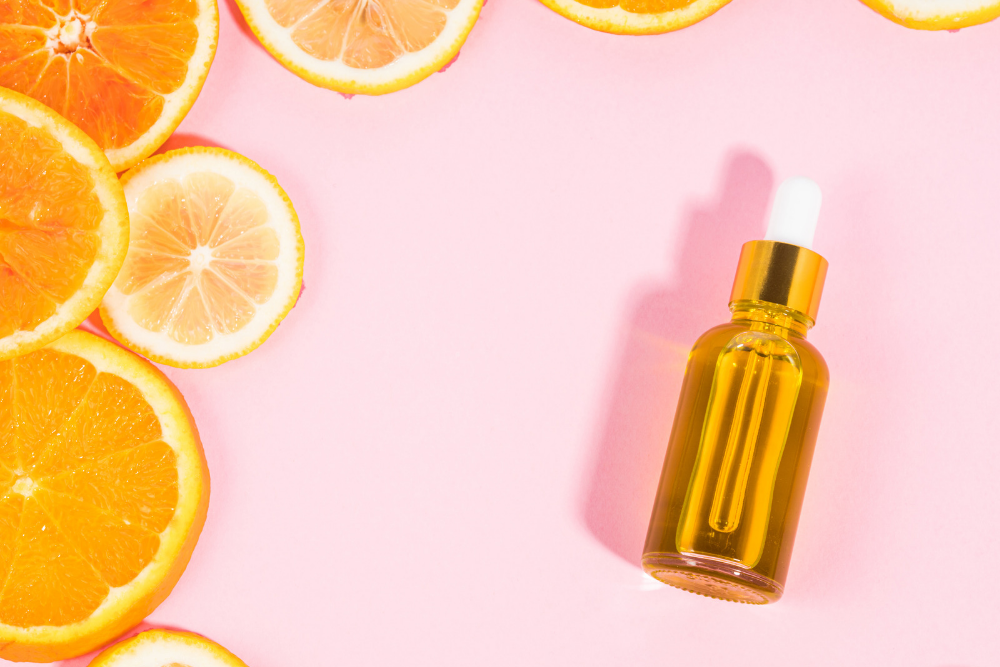 Vitamin C protects your skin from environmental aggressors while also illuminating it and boosting collagen production. 