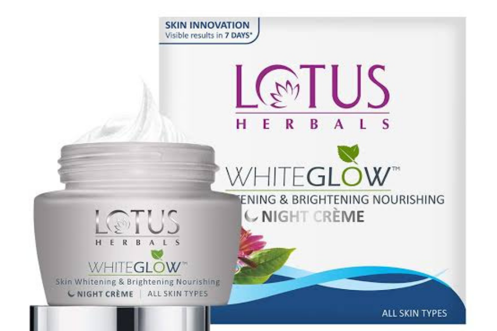 Lotus Herbals White Glow Skin Whitening & Brightening Nourishing Night Crème