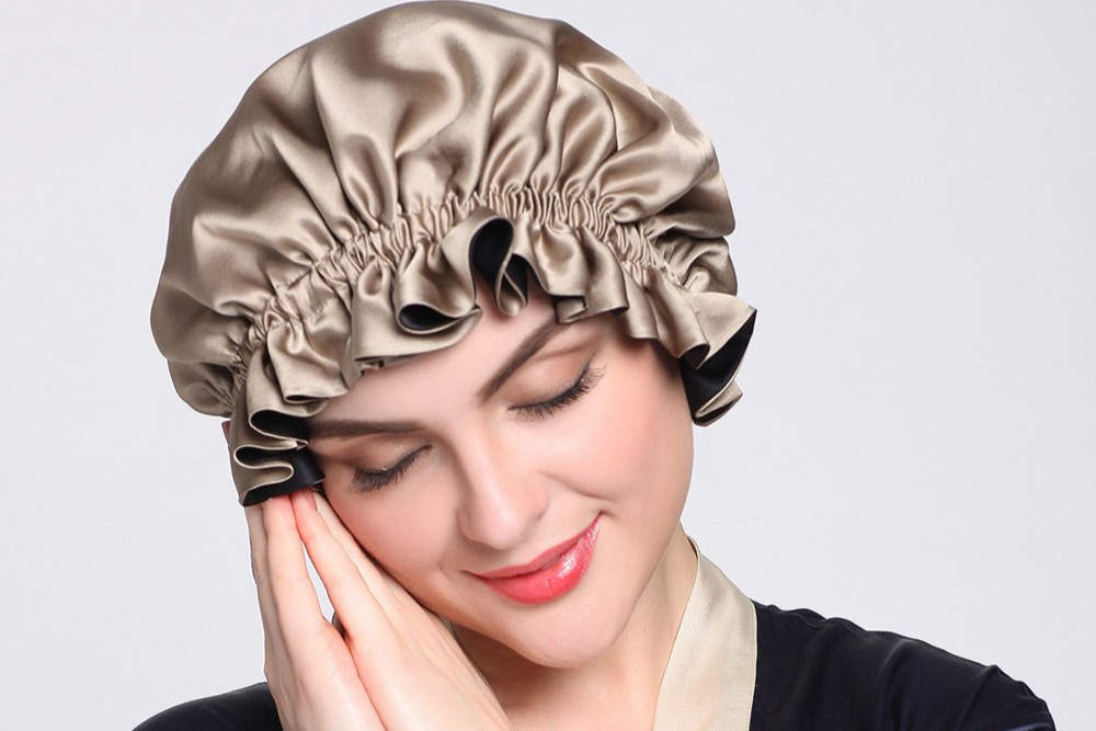 If you want to keep your hair healthy and manageable, invest in a sleep cap, which will preserve your hair overnight 