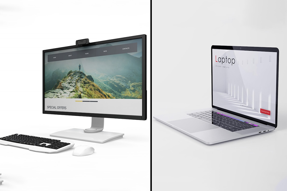 Differences between laptop and desktop